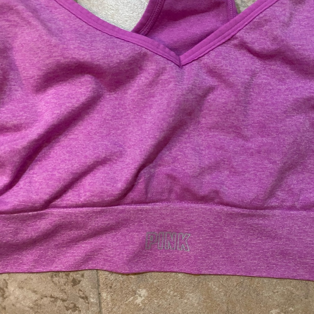 Women's pink Bralette - Picture 2 of 3